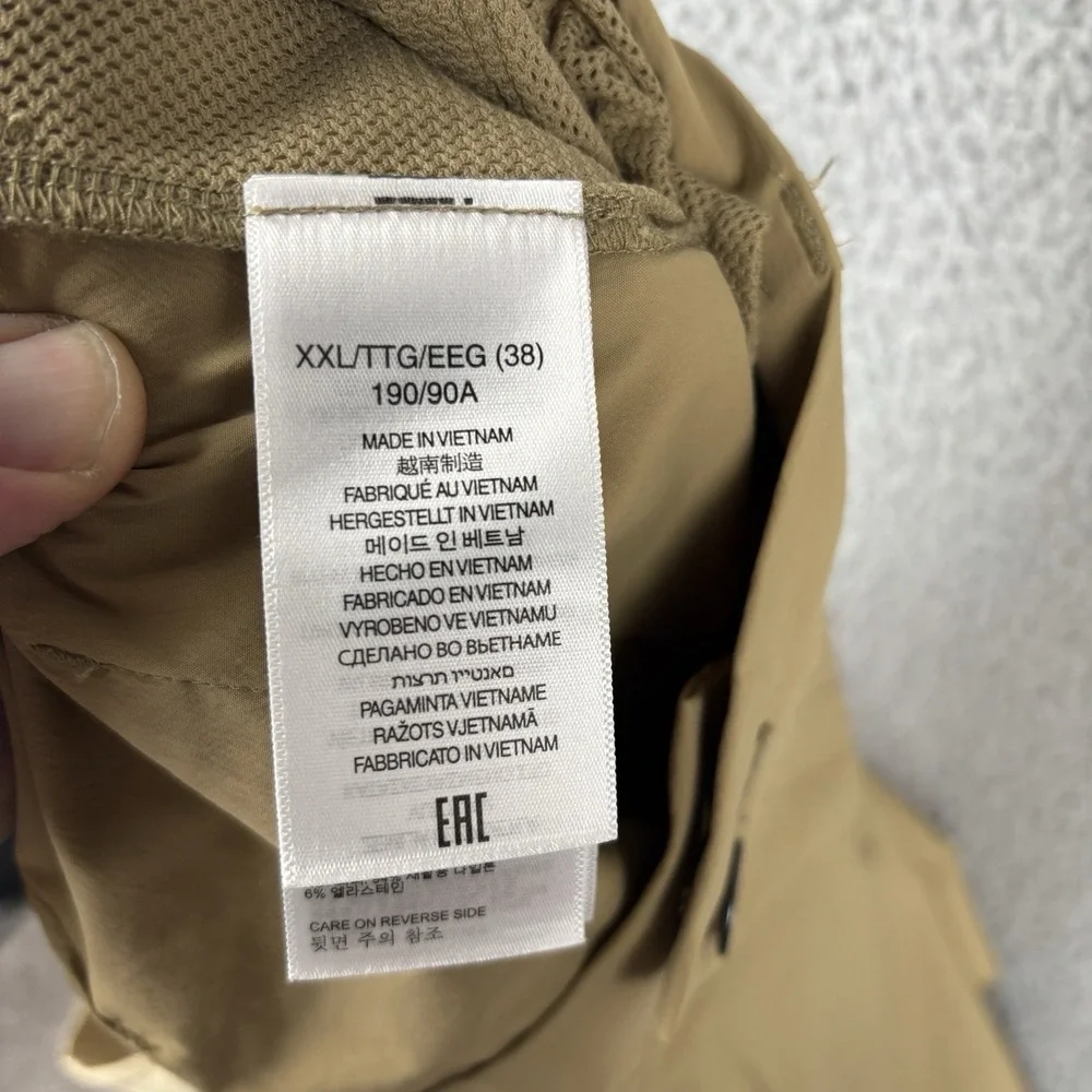 Marmot Arch Rock Pants Mens 38x30 Tan Nylon Hiking‎ Camping Outdoors Pockets